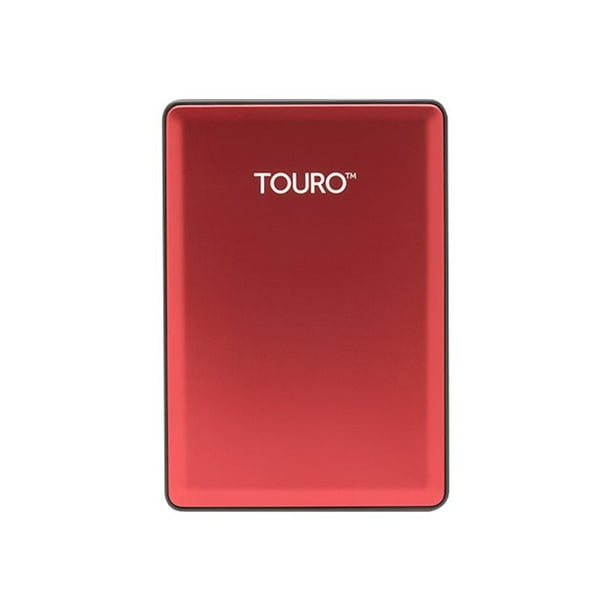 Touro S HTOSPA10001BCB - Hard - 1 TB - external (portable) - USB - 7200 rpm - red - with 3GB free Cloud Backup - Walmart.com