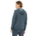 thumbnail image 3 of Canvas  Zip-up Polycotton Fleece Hooded Sweatshirt / Hoodie, 3 of 4
