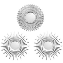 Silver Mirrors for Wall Pack of 3 - Room Decor & Home Decorative