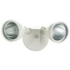 Designers Edge L1637wh 200 Watt White Two-Headed Flood Light