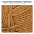 thumbnail image 3 of Uxcell Madejas de Hilo Acrílico Suave para Tejer y Crochet para Proyectos de Manualidades Color Marrón, 3 of 7
