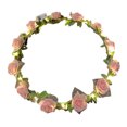 thumbnail image 2 of Romantic Glowing Wreath LED Light Rose Flowers Hairband Headpiece Wedding Party Girl Birthday Favor Luminous Hair Garland, 2 of 8