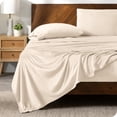 thumbnail image 1 of Juego de sábanas de felpa Bare Home Twin XL color arena, 1 of 7