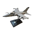 thumbnail image 3 of Maqueta de avión realista a escala 1:100 con soporte de exhibición, avión de juguete de metal fundido a presión para cafetería, oficina y hogar., 3 of 9