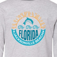 thumbnail image 4 of Inktastic Jacksonville Beach Florida Matching Long Sleeve Youth T-Shirt, 4 of 5
