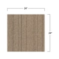 thumbnail image 3 of Mohawk Basics 24" x 24" Carpet Tile with EnviroStrand™ PET Fiber in Walnut (96 sq ft per Carton), 3 of 10