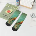 thumbnail image 7 of Pofeuu Retro Birds Print 30cm Socks, Adult Running Hiking Socks for Youth and Adult, 7 of 7
