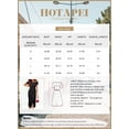 thumbnail image 5 of HOTAPEI Dresses for Women Off Shoulder Bodycon Dress High Slit Ruched Dress Sexy Evening Party Midi Dress, 5 of 5