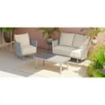 thumbnail image 3 of Luxe Aluminum Coffee Table Kessler Silver Finish., 3 of 3