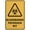 Warning Sign 1, variant on Caution Birds are Nesting in This Area Aluminum Sign 12 x 8 Inches - UV Ink Printed, Durable for House, Business, Indoor Outdoor Garden, Park, Wildlife Zone