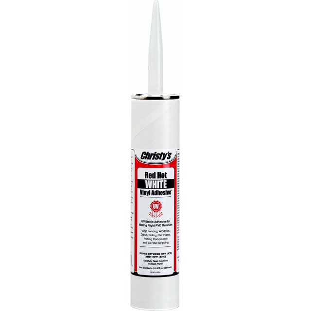 Tubo adhesivo Christy's Red Hot Vinyl para calafatear de 300 ml