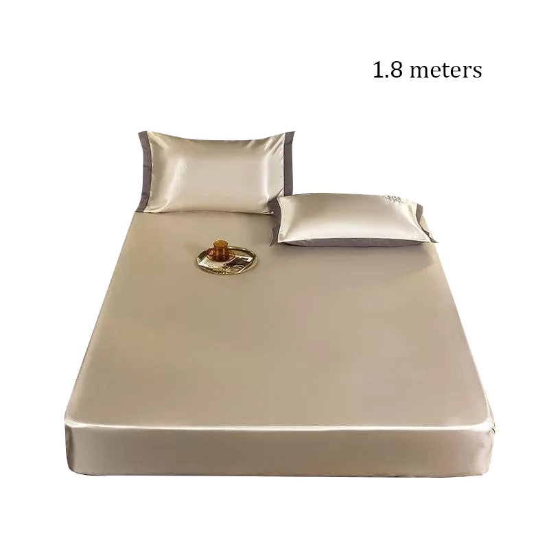 TOPOINT Silk Sheet Set Luxury Super Soft Durable Silky Bedding Sets Top