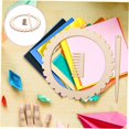 thumbnail image 4 of LOLIPPYY 3Pcs Weaving Board Kit Portable Space-Saving Storage for Beginners Crafting Tool Beige Square 11.8X8.3X0.2in, 4 of 8