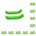 thumbnail image 3 of Eigraketly 1 par de empuñaduras de palanca de freno de bicicleta, Protector de mango de bicicleta de silicona, funda de ciclismo extraíble cómoda, verde Verde 10piezas Eigraketly CBP062421, 3 of 6