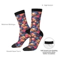 thumbnail image 4 of KLL Skull colorful daisy Print Cool Socks Men's Women's Crew Socks Funny Crazy Novelty Stockings, 4 of 6