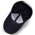thumbnail image 4 of ZQUUVOU Women's Letter Embroidered Baseball Cap Adjustable Hat for Casual Sporty Low Profile Dad Hats Unisex Cotton Cap Navy, 4 of 5