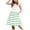 Green A, variant on Ashirexll Teen Summer Dresses, Girls Summer Dress, 2-12Y Girls' Sleeveless Round Neck Summer Fashion Casual Button Dresses with Pockets
