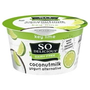 So Delicious Vegan, Non Dairy Key Lime Coconut Milk Yogurt Alternative, 5.3 oz Container