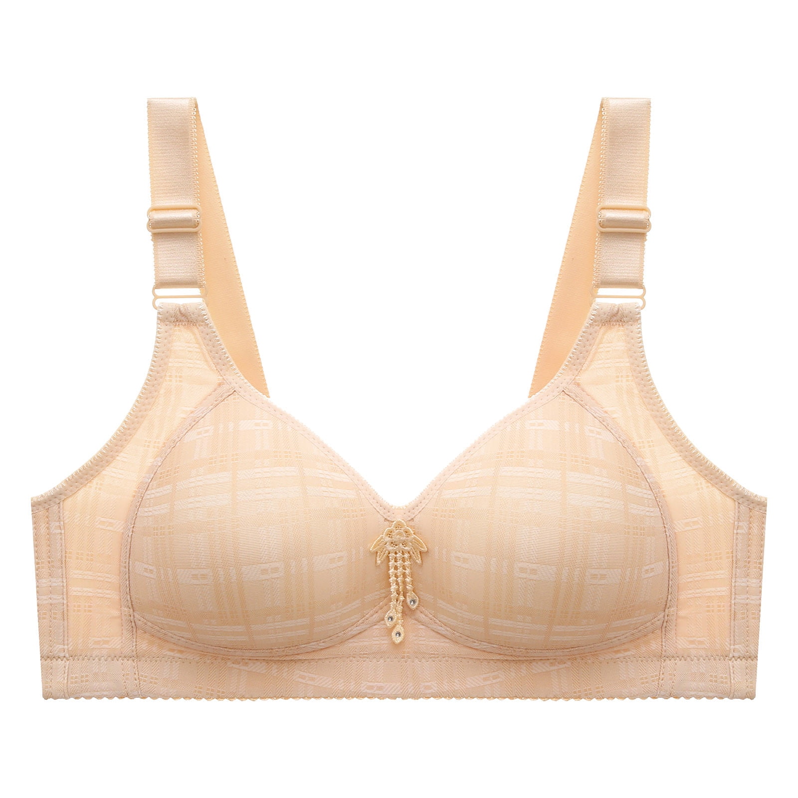 CLZOUD Supportive Bras for Women Pink Curve Women Full Coverage