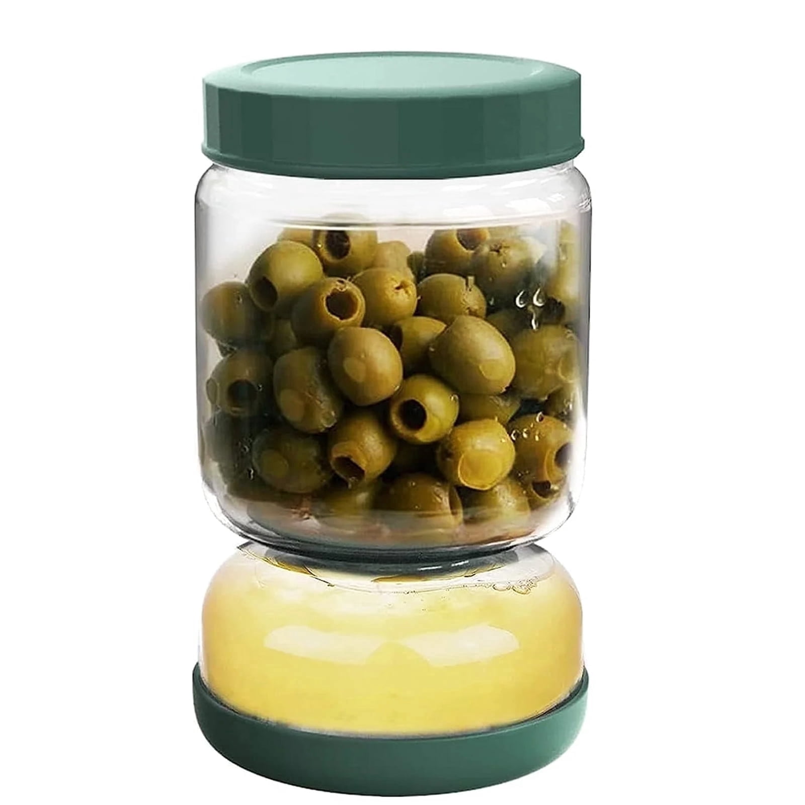 jarさん Luvan 34oz Glass Pickle Jar with Flip Strainer, BPA-Free - Walmart.com
