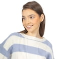 thumbnail image 2 of Sueter Quarry Cropped tejido con rayas Para Mujer, 2 of 5