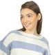 thumbnail image 2 of Sueter Quarry Cropped tejido con rayas Para Mujer, 2 of 5