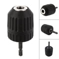 thumbnail image 3 of 2X Convertidor de Portabrocas Sin Llave de 3/8 de Pulgada 24UNF + 1/4 de Pulgada Adaptador SDS de Vástago Hexagonal, 3 of 5