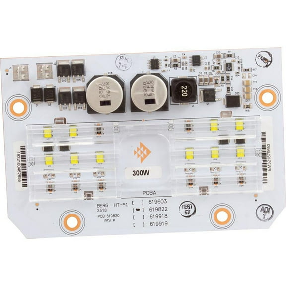 Pentair Kit Pcba 300W Intlbrt 5G Wht Pool/Thrml Strp 619875Z