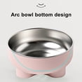 thumbnail image 3 of Pet Bowl with Double Bowls Pet Bowl Non-slip Detachable Double Bowls for Dogs Cats Easy to Use No Spills Holds Various Foods High-quality Pet for Dry, 3 of 8