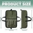 thumbnail image 3 of Sac pour Chefs Rangement de Couverts Extérieur / Sac de Protection en Toile Portable pour Outils de Cuisine pour Camping Randonnée, 3 of 9