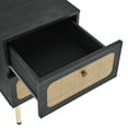 thumbnail image 5 of Modway Chaucer 2-Drawer Nightstand in Black, 5 of 7