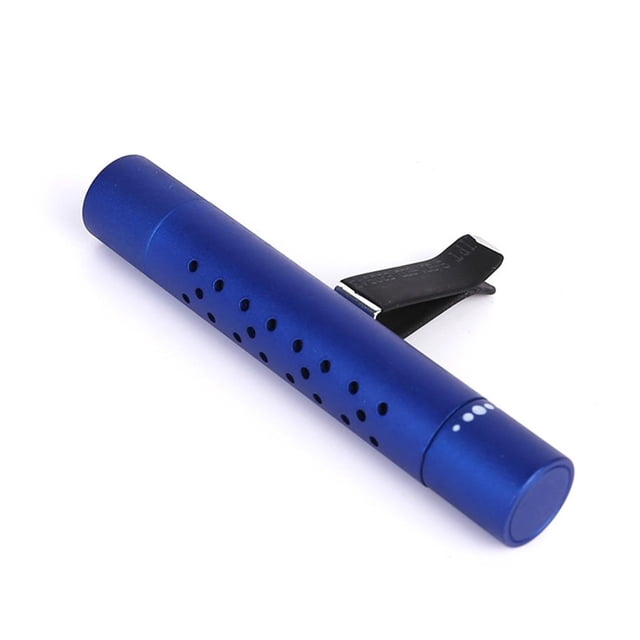 Kenally Ambientador de aire, aleación de aluminio portátil, aire acondicionado para coche, ventilación de aire automática, fragancia, ambientador, Automoción decorativa y accesorios No.1 Kenally VI009124-01