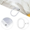 thumbnail image 4 of Little Daisy Waterproof Printed Bathroom Curtain Set with Hooks - Shower Curtain Sets for Bathroom Decoration, 4 of 6