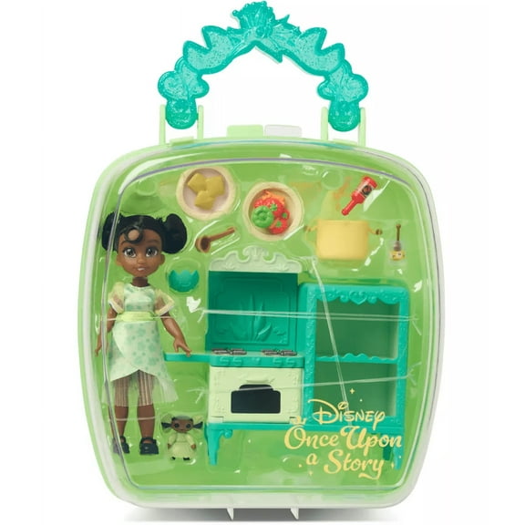 Disney Parks Princess Tiana Once Upon a Story Mini Doll Playset New With Tag