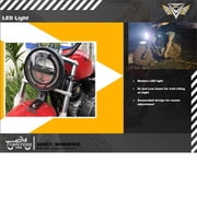 MotoTec 200cc 6.5HP Trailcross Gas Powered Mini Bike Red