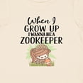thumbnail image 4 of Inktastic Future Zookeeper Girls Girls Baby T-Shirt, 4 of 5