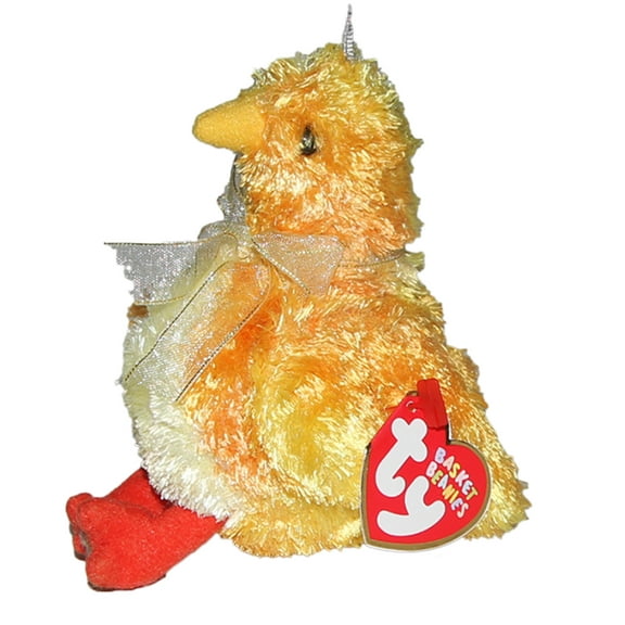 Ty Basket Beanie: Chickie the Chick | Stuffed Animal | MWMT