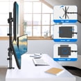 thumbnail image 5 of MOUNT PRO Quad Monitor Desk Mount, 4-Arm Monitor Stand for 13–32 Inch Flat, Each Arm Holds Up to 17.6 Lbs, 5 of 9