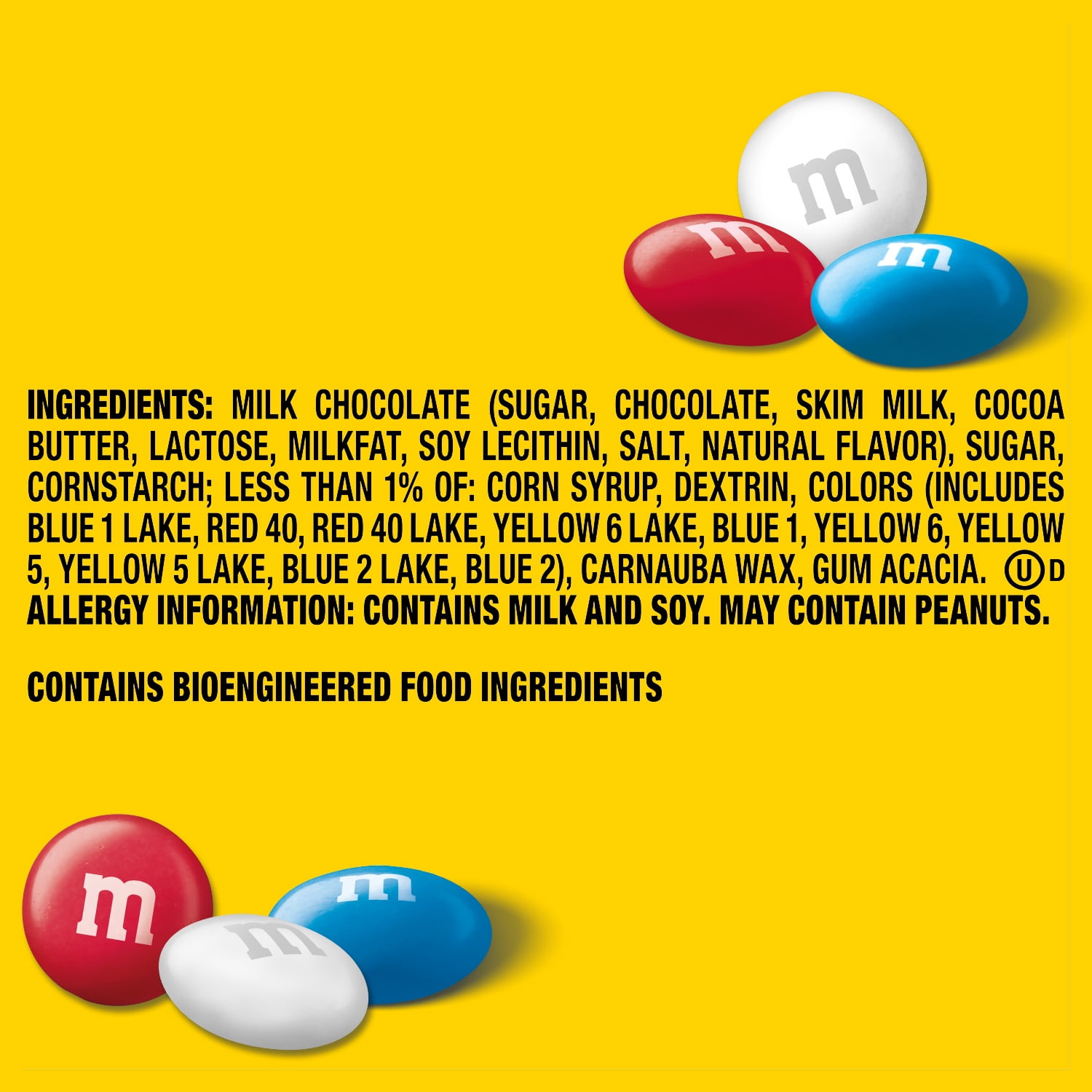(3 pack) M&M's Milk Chocolate Red, White & Blue Summer Candy - 10 Oz Bag