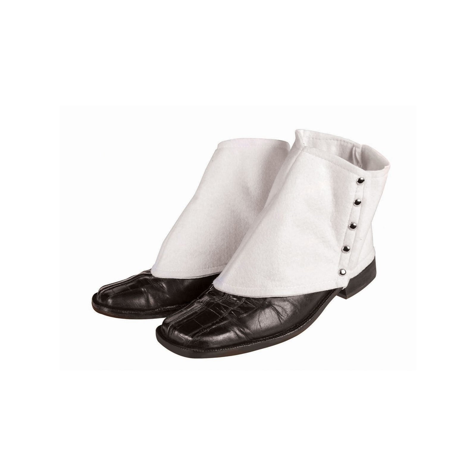 Spats - White Shoe Covers Mens Costume Accessory Adult Victorian Roaring 20s Gatsby" original "Spats - White - Walmart.com