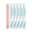 Blue, variant on Tammy Taylor Peel 'N' Stick Finger Nail Files | Long-Lasting & Disposable Zebra 100 Grit Files with Emery Board | Replaceable, Travel-Friendly Size | Professional Acrylic Files | 10 Pack