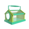thumbnail image 5 of Shenmeida Small Butterfly Habitat, Insect Mesh Cage, Caterpillar Enclosure, House Shape Critter Cage, Bug Terrarium Portable Carry Handle, 5 of 7