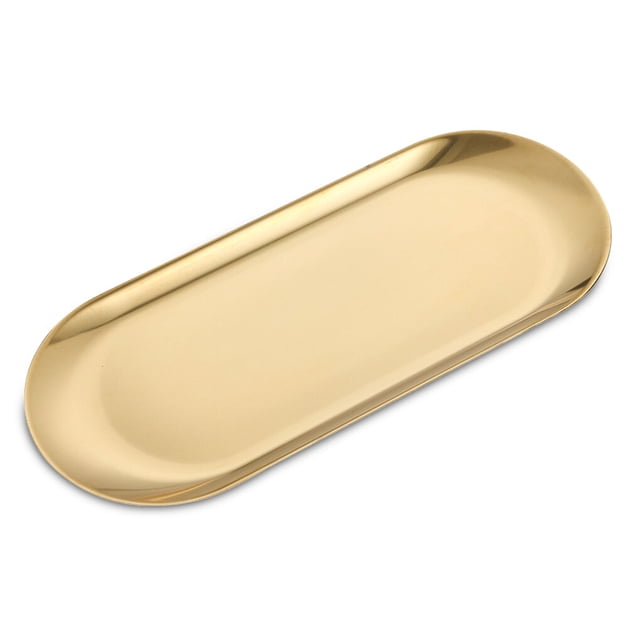 Bearachild de comedor bandeja de postre de pan cocina de toalla de acero inoxidable exhibición de collar de joyería para restaurante boda Type2 NO2