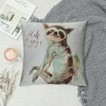 thumbnail image 2 of RUIYC Inspirational Quote Sloth Pillow Case,Decorate Home Living Room Bedroom Office Girl Room Kids Room,Sloth Gifts for Women Girls Kids,Throw Pillow Covers, 2 of 5
