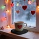 thumbnail image 4 of Uuiauoio Valentine's Day Heart Placemats Set of 1Shaped Place Mats Waterproof Washable Table Kitchen Mats for Kitchen Dining Decor, 4 of 6