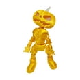thumbnail image 2 of Decoración de calabaza luminosa de Halloween Macarena escultura de juguete dorado 15 cm x 11 cm x 4 cm, 2 of 8