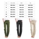thumbnail image 4 of Minnieouse Poliéster Manténgase elegante y cómodo con estos pantalones casuales largos para mujer - Pantalones de tela de algodón transpirable Prendas para la parte inferior del cuerpo verde,1 3XL, 4 of 6