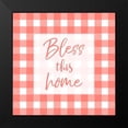 thumbnail image 2 of Prime, Marcus 12x12 Black Modern Framed Museum Art Print Titled - Gingham Quotes 2, 2 of 5