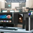 thumbnail image 6 of Restored HP ProDesk G5 SFF Desktop PC Intel Octa Core i7-9700 32GB Ram 2TB SSD Built-in Wi-Fi Bto Keyboard & Mouse, Windows 11 Pro (Refurbished), 6 of 7