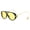 Black-Yellow, variant on Aviator Double Bridge Sunglasses, UV400 Protection, Unisex Metal Frame, 2026 New Arrival